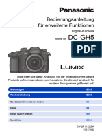 Panasonic Gh5 Bedienungsanleitung