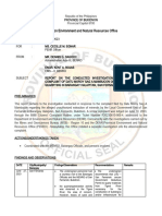 Investigation Report - Halapitan