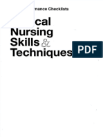 კლინიკური საექთნო უნარები და ტექნიკა Clinikal Nursing Skills & Techniques