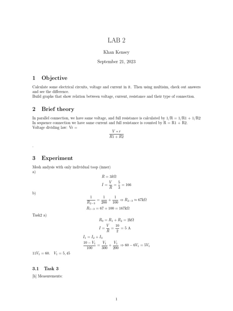 LAB2 | PDF