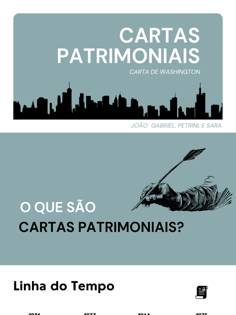 Carta de Washington PDF