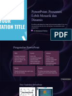 PowerPoint Presentasi Lebih Menarik Dan Dinamis