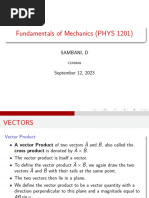 PHYS 1201 - Lesson 3