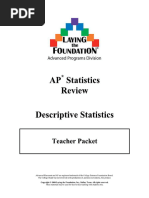 Descriptive Statistics