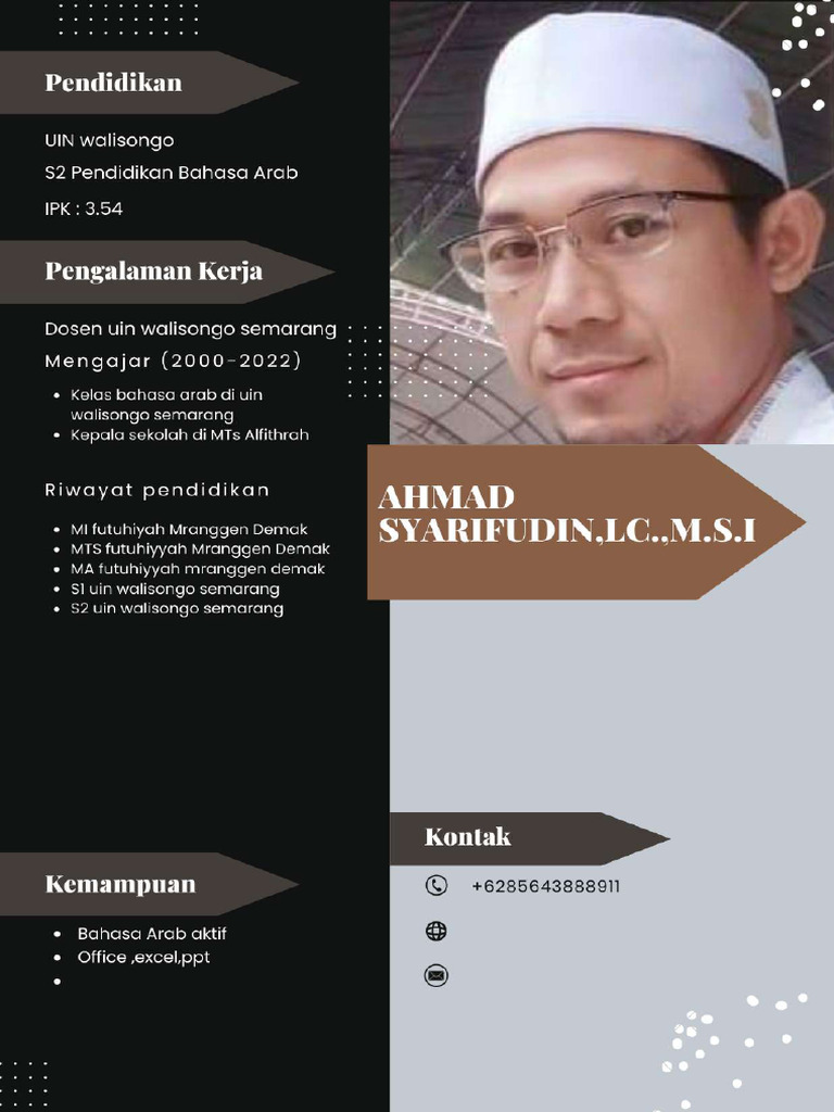CV Syarif | PDF