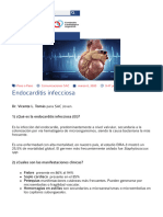 Endocarditis Infecciosa - SAC - Sociedad Argentina de Cardiología