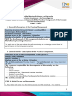 Guide For The Development of The Practical Component - Unit 1 - Phase 2 - Practical Component - Educational and Pedagogical Practice