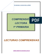 Comprensión Lectora Primer Ciclo de Primaria Fichas 1 5