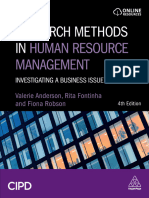 Anderson, V. (2013) - Research Methods in Human Resource Management Investigating A Business Issues. Kogan Page Publishers