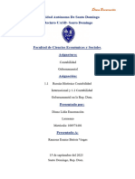 1.1 ReseÃ A HistÃ Rica Contabilidad Internacional y 1.2 Contabilidad Gubernamental en La Rep. Dom.