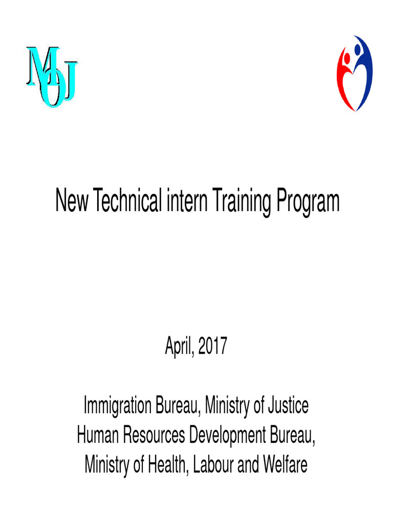 Japan's Technical Intern Training Program | PDF