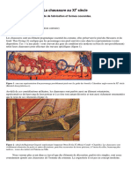 La Chaussure Au XIe Siècle - Plan Caché