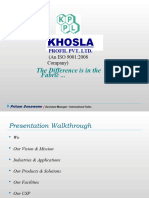 Khosla Corporate Presentation