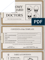 Anatomy Clipboard Theme For Doctors by Slidesgo