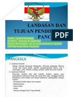 Salinan Dari PANCASILA - LANDASAN DAN TUJUAN PENDIDIKAN PANCASIL