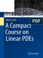 A Compact Course On Linear PDEs by Alberto Valli