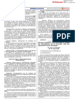 Normas Legales: Decreto Supremo Que Prorroga El Estado de Emergencia en El Corredor Vial Sur Apurímac-Cusco-Arequipa