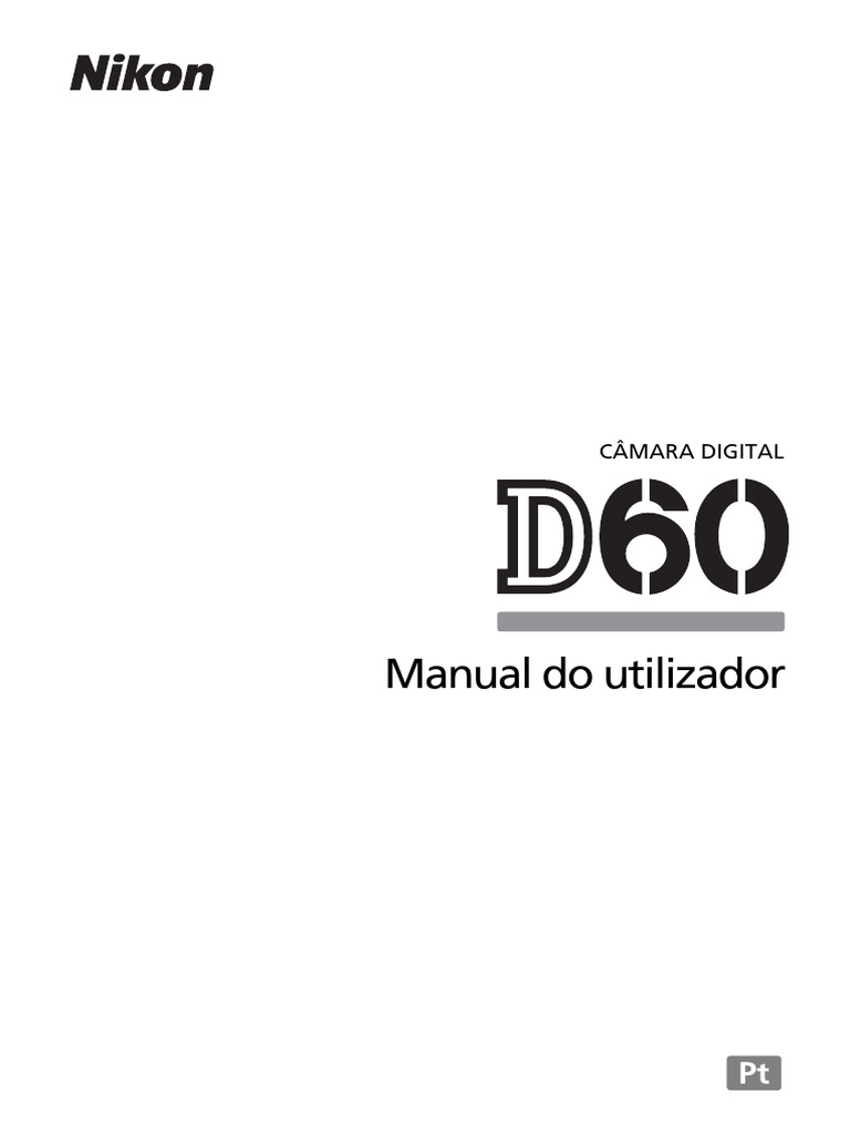 Nikon D60 Instruction Manual – Brand New Owners Guide Book For D60 Digital SLR