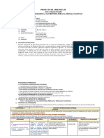 Proyecto de Aprendizaje - 2do