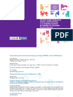 Estudio Sobre Tolerancia Institucional A Las VBG