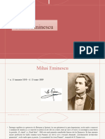 Mihai Eminescu: Bistricianu Sabina, Clasa A X-A H