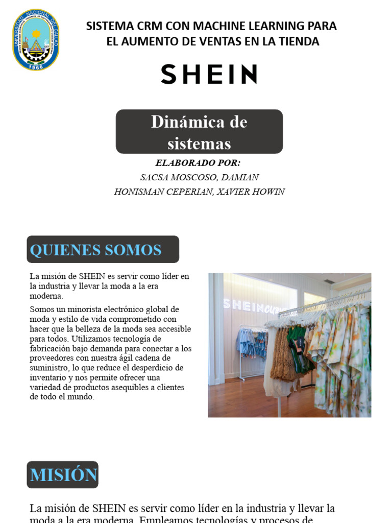 Shein Dinamica | PDF