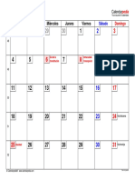 Calendario Diciembre 2023 Espana Horizontal Cifras Pequenas