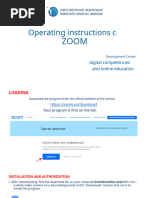 Operating Instructions C: Digital Competencies and Online Education