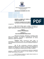 Prefeitura Municipal de Campo Grande: Estado de Mato Grosso Do Sul Procuradoria Jurídica