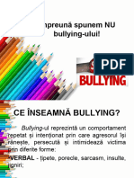 Spune Nu Bullying-Ului