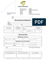 Note de Frais Ligue Formations