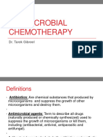 Antimicrobial Chemotherapy