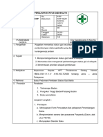 4. Sop Penilaian Status Gizi