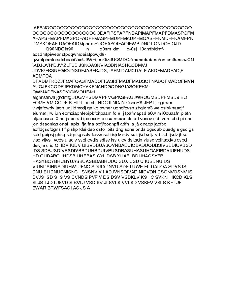 Nonsensical Text Analysis Document | PDF | Business