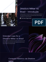 Ditadura Militar No Brasil Introducao