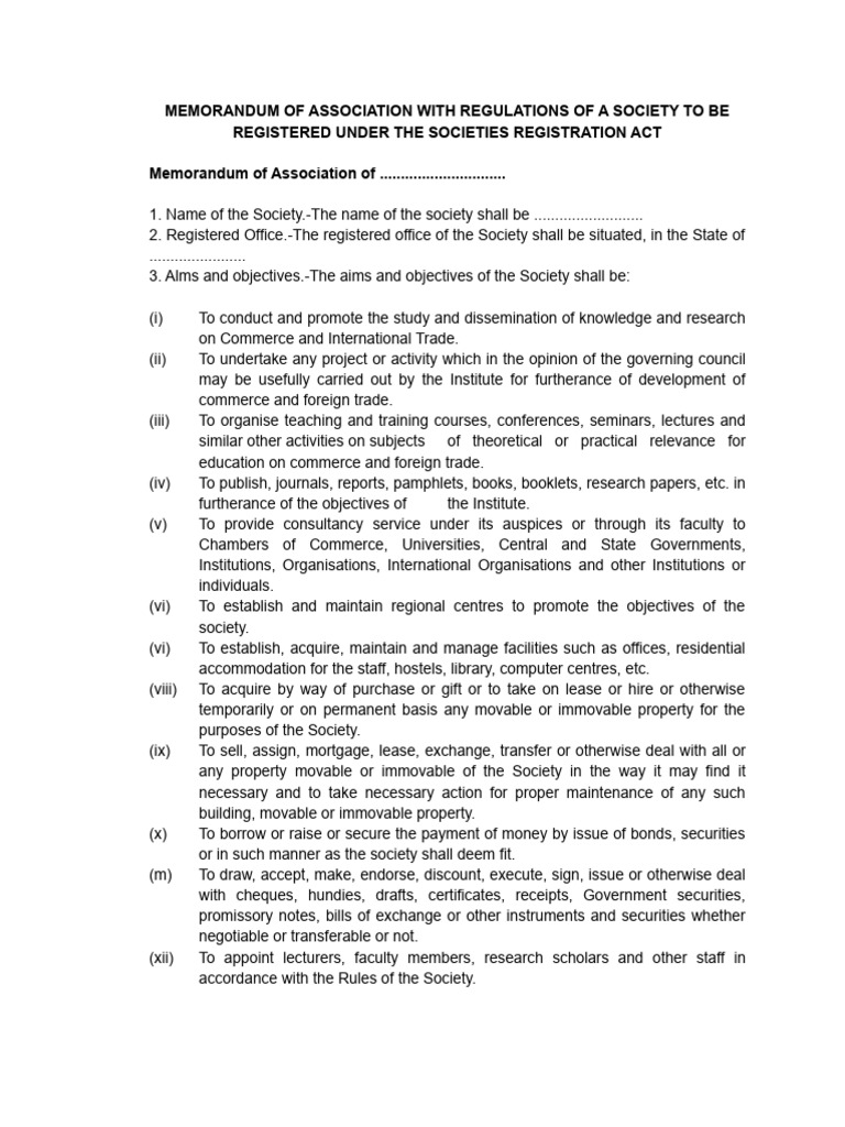 memorandum-of-association-with-regulations-of-a-society-to-be