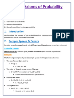 Chapter 2 - Axioms of Probability 1