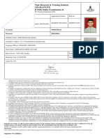 Mahatma Jyotiba Phule Research & Training Institute (Mahajyoti) ADMIT CARD FOR Online Examination of