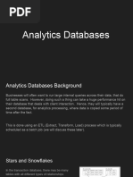 9 - Analytics Databases