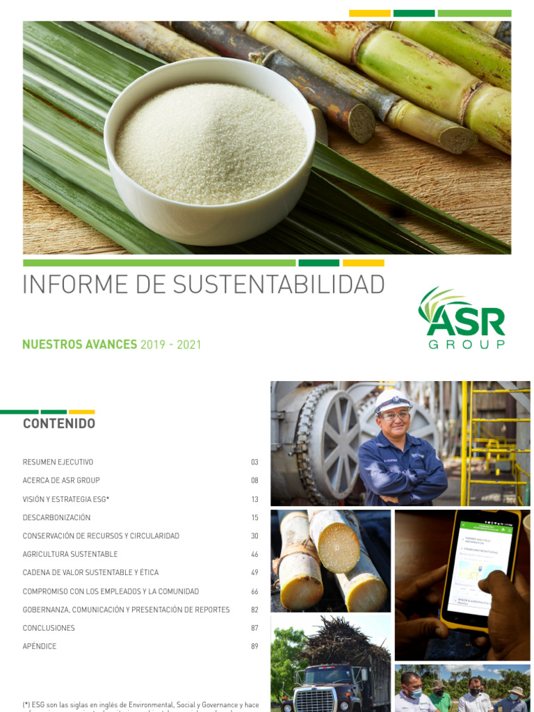 ASR Group Sustainability Report FY19-21 - Spanish Final | PDF
