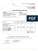 (Yuliia Lysenko) Faktura Pro Forma Studia