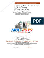 MDI 2019 Streszczenia Abstracts