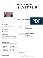 Currículum Frank Silvestre