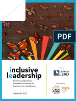 Inclusive Leadership: Examining Disparities in Nonprofit Leadership For Latinos in The Inland Empire