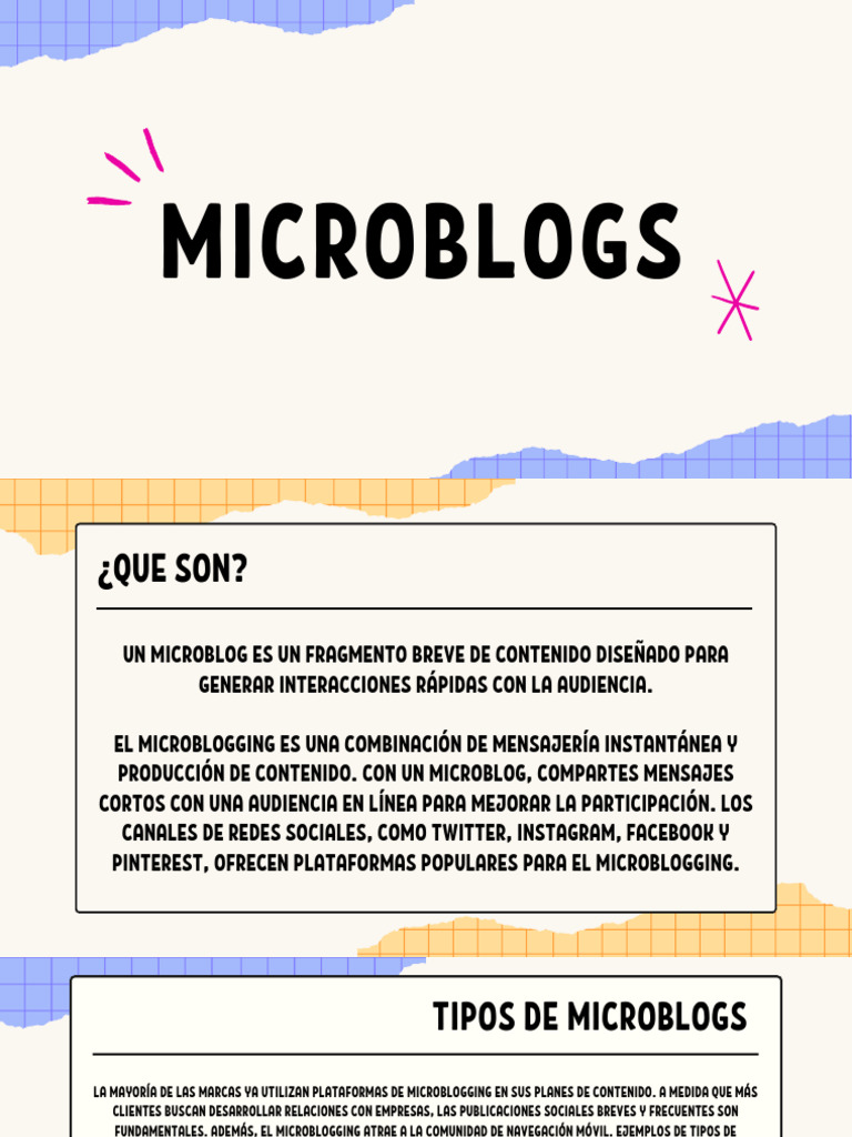 Micro Blogs | PDF