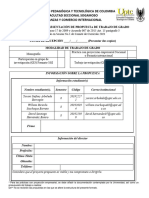 Propuesta de Investigación Seminario