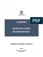 Nutrición Clínica Materno Infantil - Evaluación Nutricional y Requerimientos (2018)