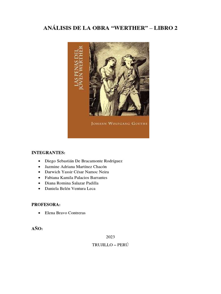 Werther | PDF