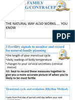 2022 Natural Family Planning Methods