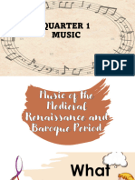 Music Medieval Renaissance Baroque Period